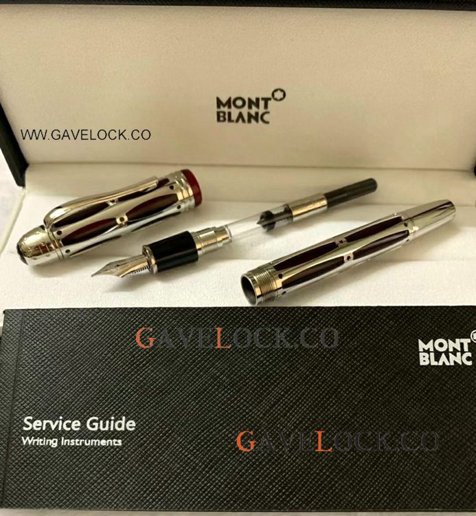 AAA Grade Montblanc Pope Julius II Black Fountain
